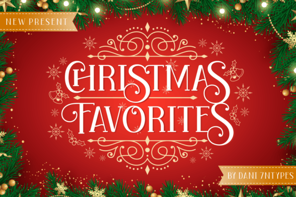 Christmas Favorites: A Festive Display Font That Makes Holiday Campaigns Pop