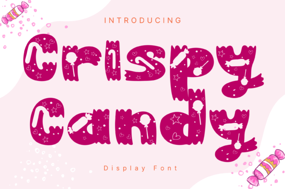 Crispy Candy: A Playful Display Font That Elevates Real Small Business Branding