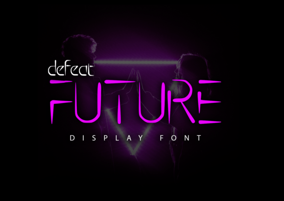 Defeat Future: A Futuristic Display Font for Scroll-Stopping Campaigns