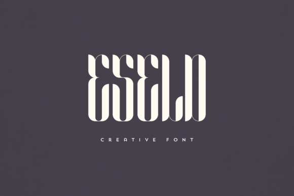 Eseld: A Display Font That Feels Like a Thoughtful Design Choice
