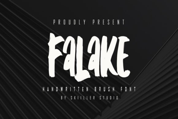 Falake: A Display Font That Commands Attention