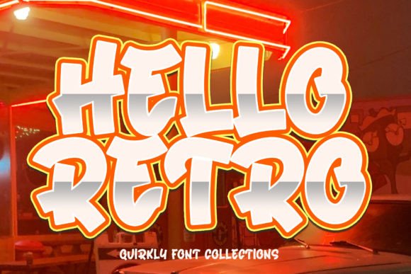 Hello Retro Font: A Display Typeface That Builds Brand Trust