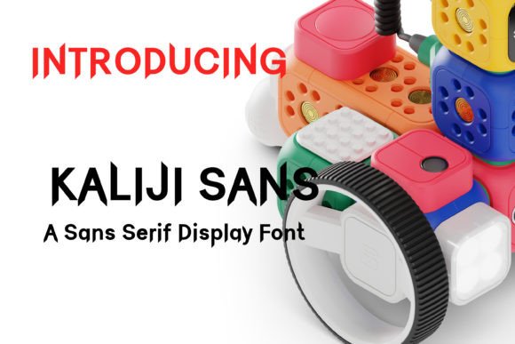 Kaliji: A Distinctive Display Font for Small Business Branding