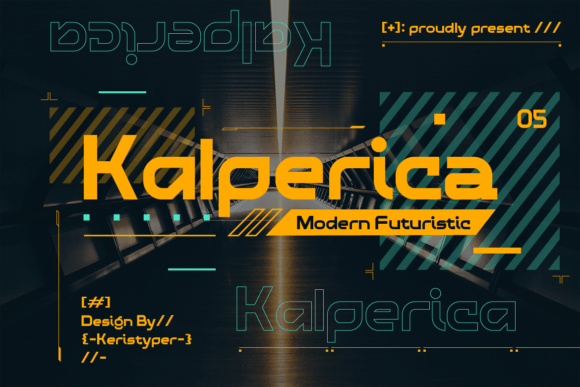 Kalperica: A Futuristic Display Font for Scroll-Stopping Brand Content