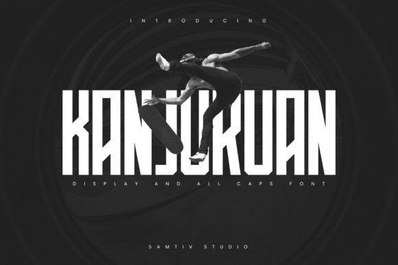 Kanjuruan: A Modern Display Font That Just Fits