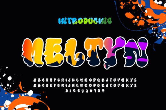 Meltyn: A Joyful Display Font for Digital Branding