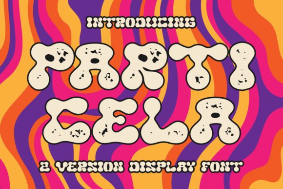 Particela: A Groovy Display Font for Handmade Brands