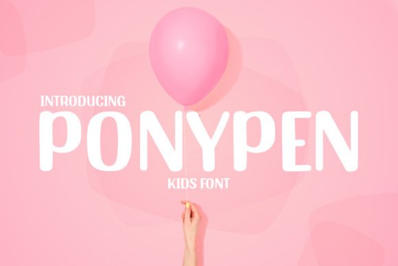 Ponypen: A Playful Display Font That Actually Works in Real Branding