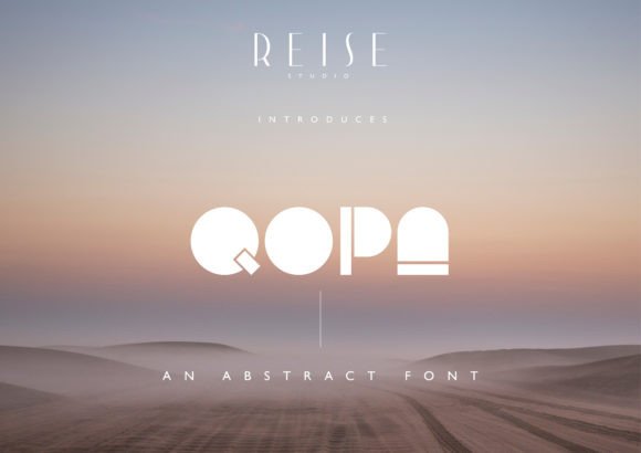 Qopa: A Display Font That Adds Instant Character to Your Brand