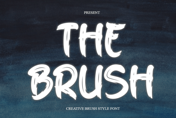 The Brush Font: A Modern Display Typeface That Feels Handmade, Not Overworked